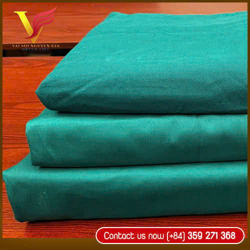 Khaki Cotton Fabric, TC 65/35, 87/13, VAT dyed ( Nhuộm Hoàn Nguyên )